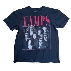 Twilight Vamps Full Cast T-shirt 100% Cotton Size Large Promo T